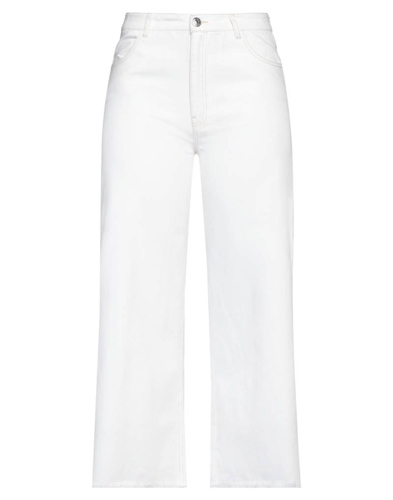 MY TWIN TWINSET Jeanshose Damen Weiß von MY TWIN TWINSET