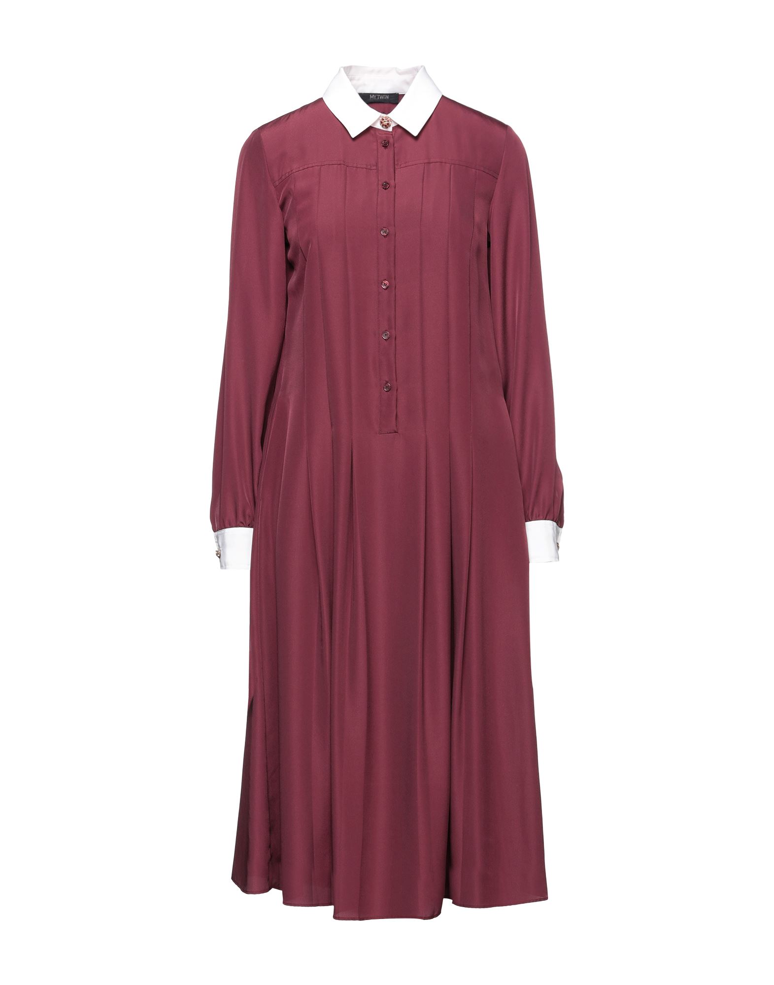 MY TWIN TWINSET Midi-kleid Damen Bordeaux von MY TWIN TWINSET