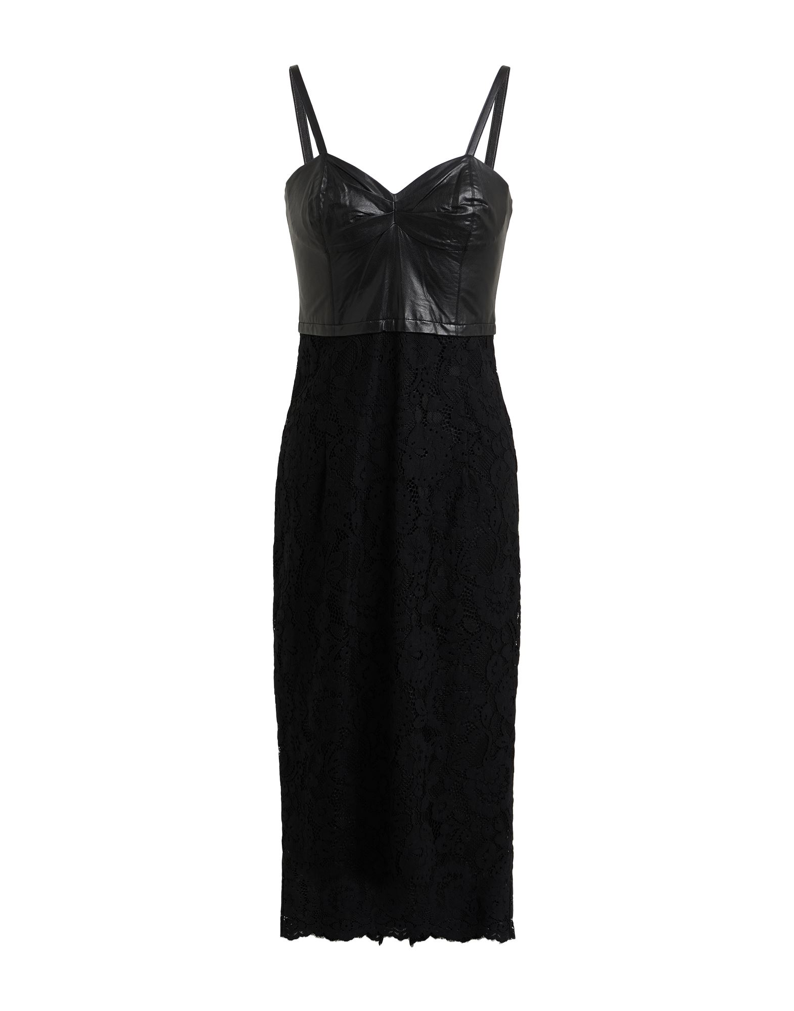 MY TWIN TWINSET Midi-kleid Damen Schwarz von MY TWIN TWINSET