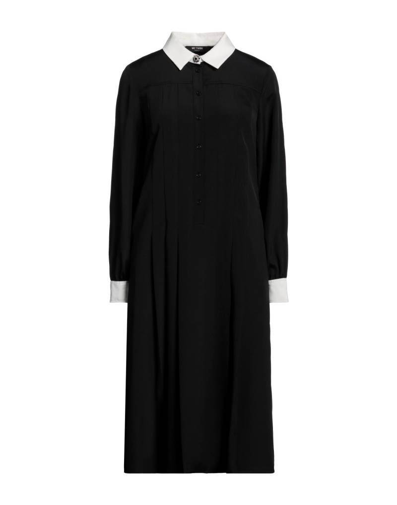 MY TWIN TWINSET Midi-kleid Damen Schwarz von MY TWIN TWINSET