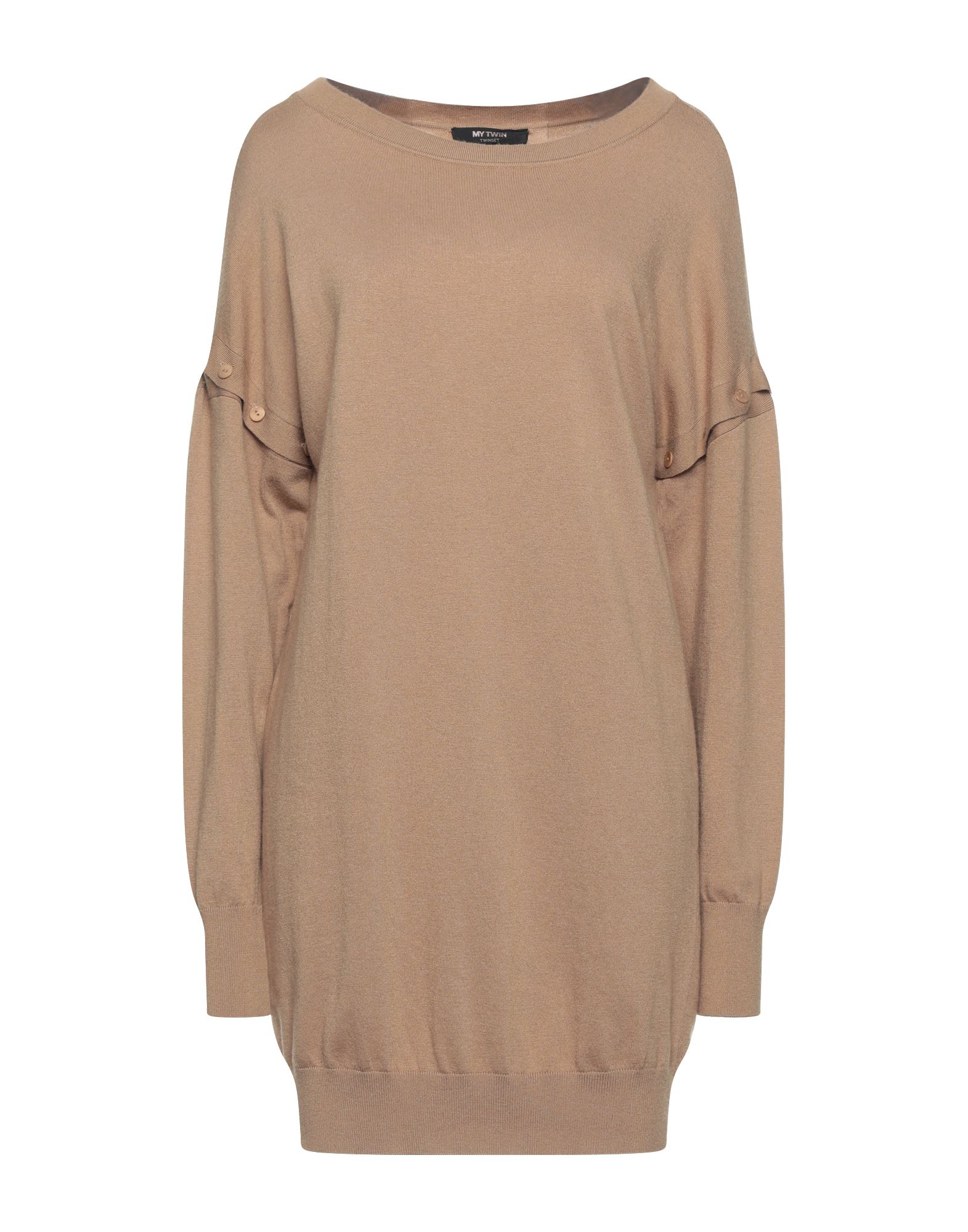 MY TWIN TWINSET Mini-kleid Damen Kamel MY TWIN TWINSET Mini-kleid Damen Kamel von MY TWIN TWINSET