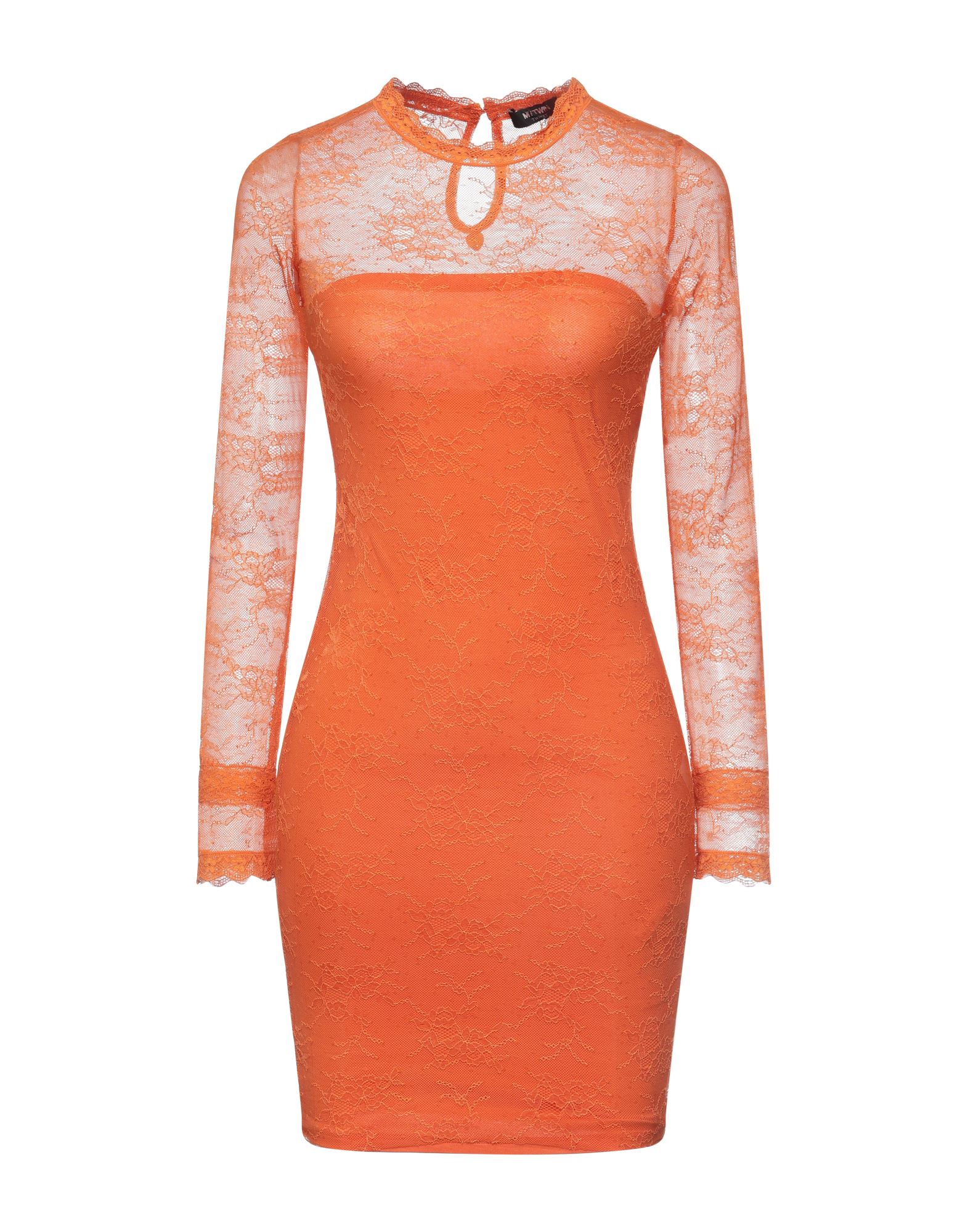MY TWIN TWINSET Mini-kleid Damen Orange MY TWIN TWINSET Mini-kleid Damen Orange von MY TWIN TWINSET