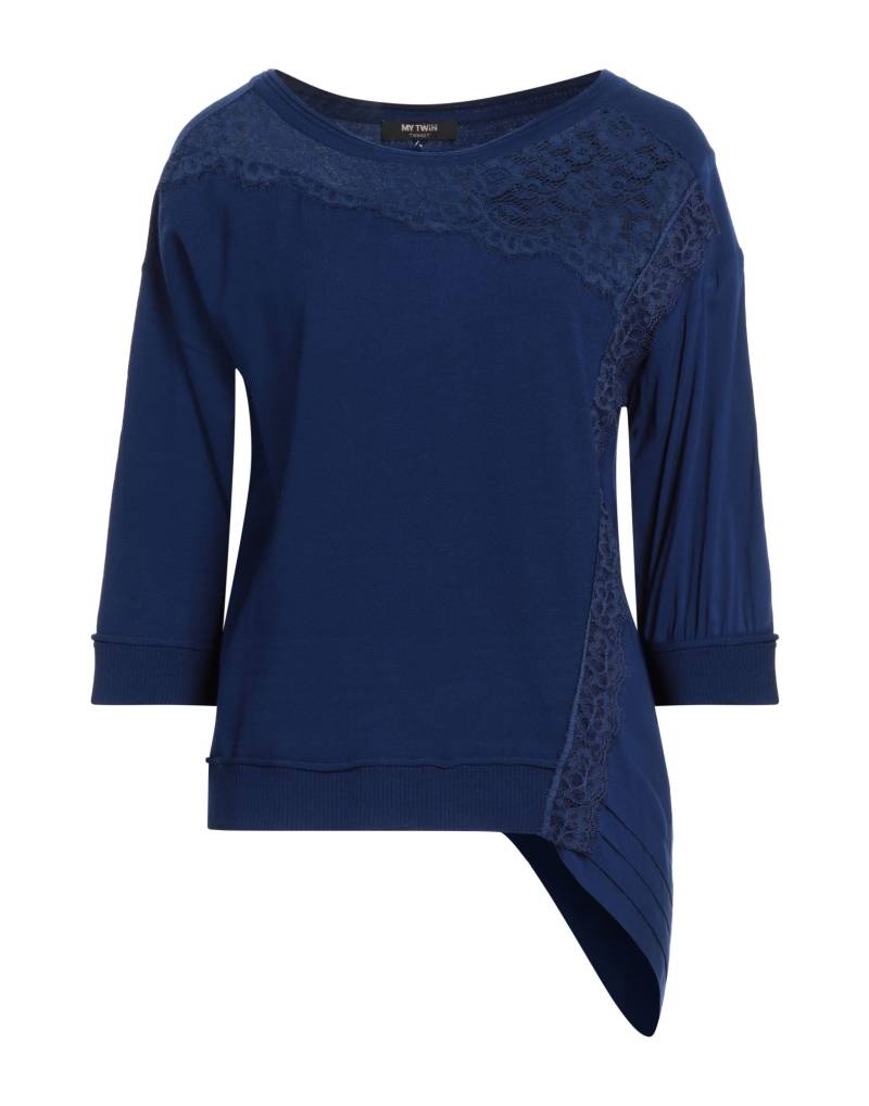 MY TWIN TWINSET Pullover Damen Blau von MY TWIN TWINSET