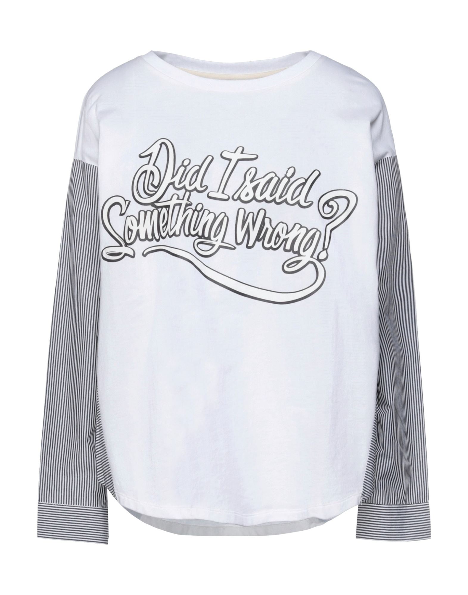 MY TWIN TWINSET Sweatshirt Damen Weiß von MY TWIN TWINSET