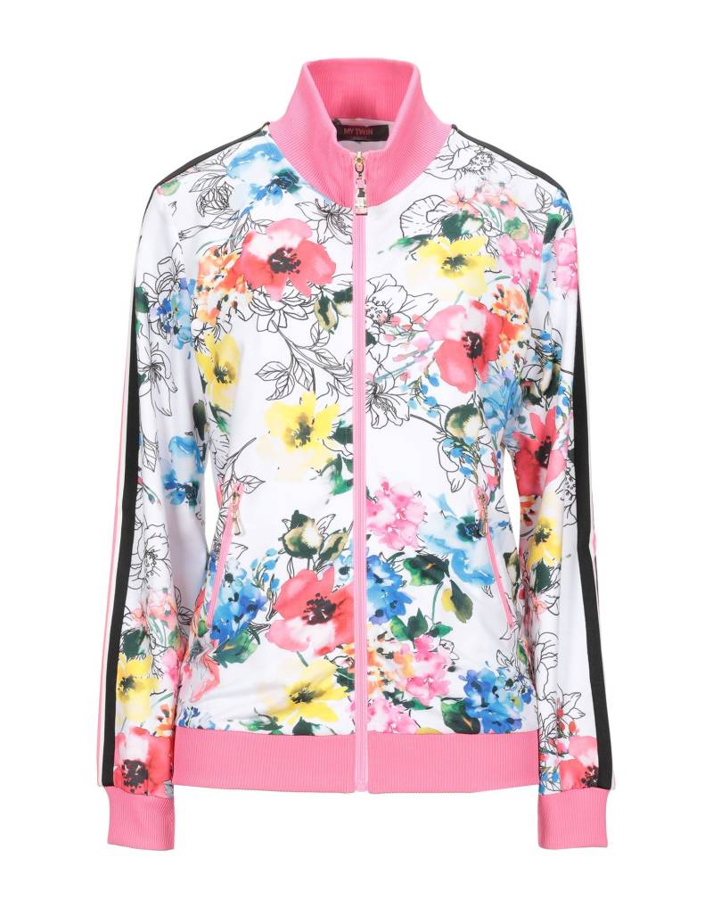 MY TWIN TWINSET Sweatshirt Damen Weiß von MY TWIN TWINSET