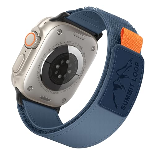 Nylon-Sportarmband für Apple Watch Ultra 2, 49 mm, 45 mm, 44 mm, 41 mm, 40 mm, iWatch-Bänder für Herren, 38 mm, 42 mm, Nylon-Armband, Sportschlaufe, gewebtes Design, Armbänder für Apple Watch Serie von MYAPULUA