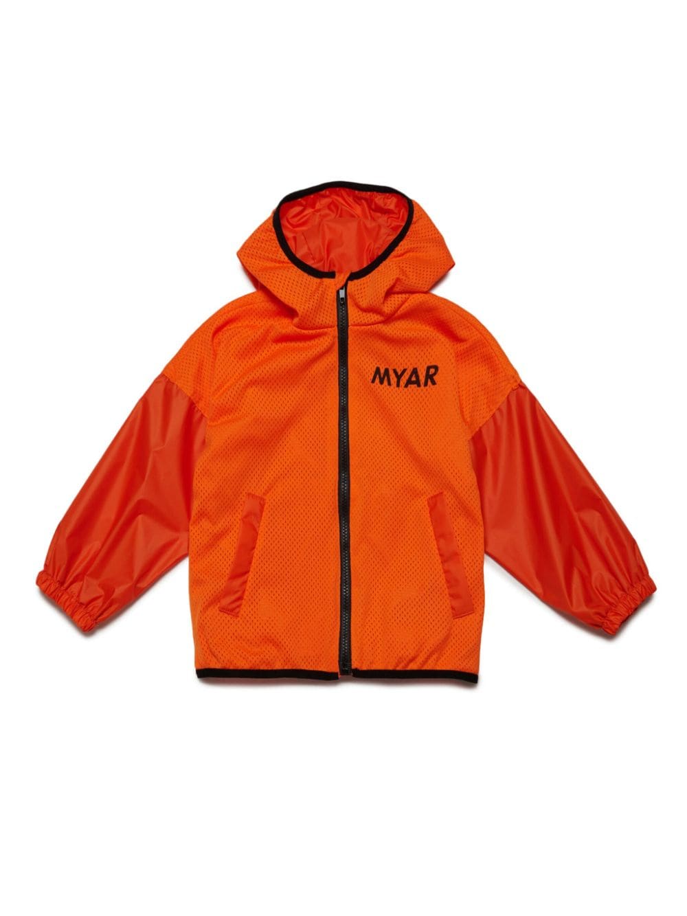 MYAR KIDS Windbreaker mit Logo-Print - Orange von MYAR KIDS