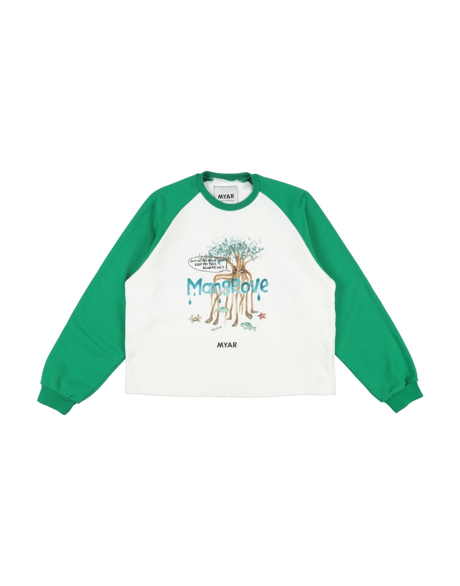 MYAR Sweatshirt Kinder Grün von MYAR