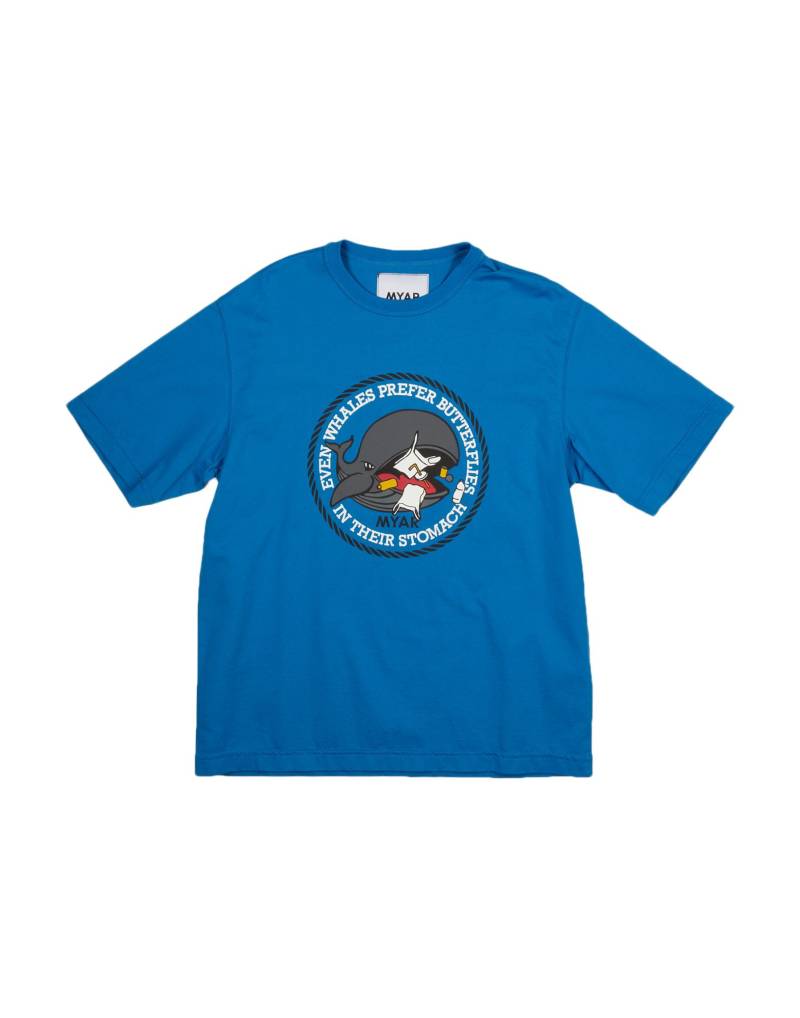 MYAR T-shirts Kinder Azurblau von MYAR