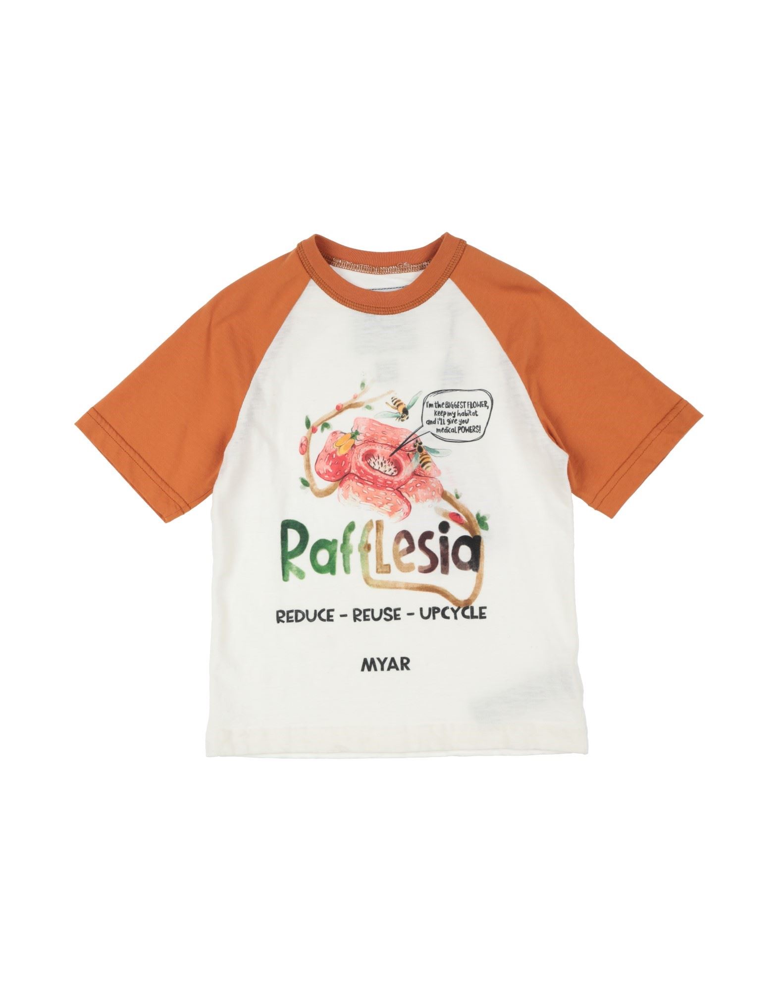 MYAR T-shirts Kinder Rostrot von MYAR