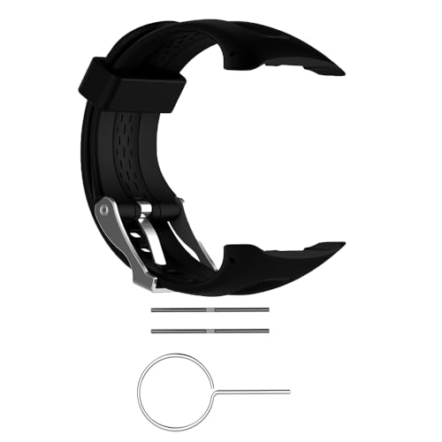 Armband Kompatibel mit Garmin Forerunner 10/Forerunner 15, Verstellbarer Weiches Silikon Ersatzarmbänder mit Werkzeug und Ersatz-Federstege für Garmin Forerunner 10/15 Uhr Damen und Herren von MYAYD