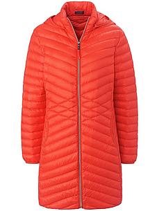 Daunen-Long-Steppjacke MYBC rot von MYBC