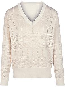 V-Pullover MYBC weiss von MYBC