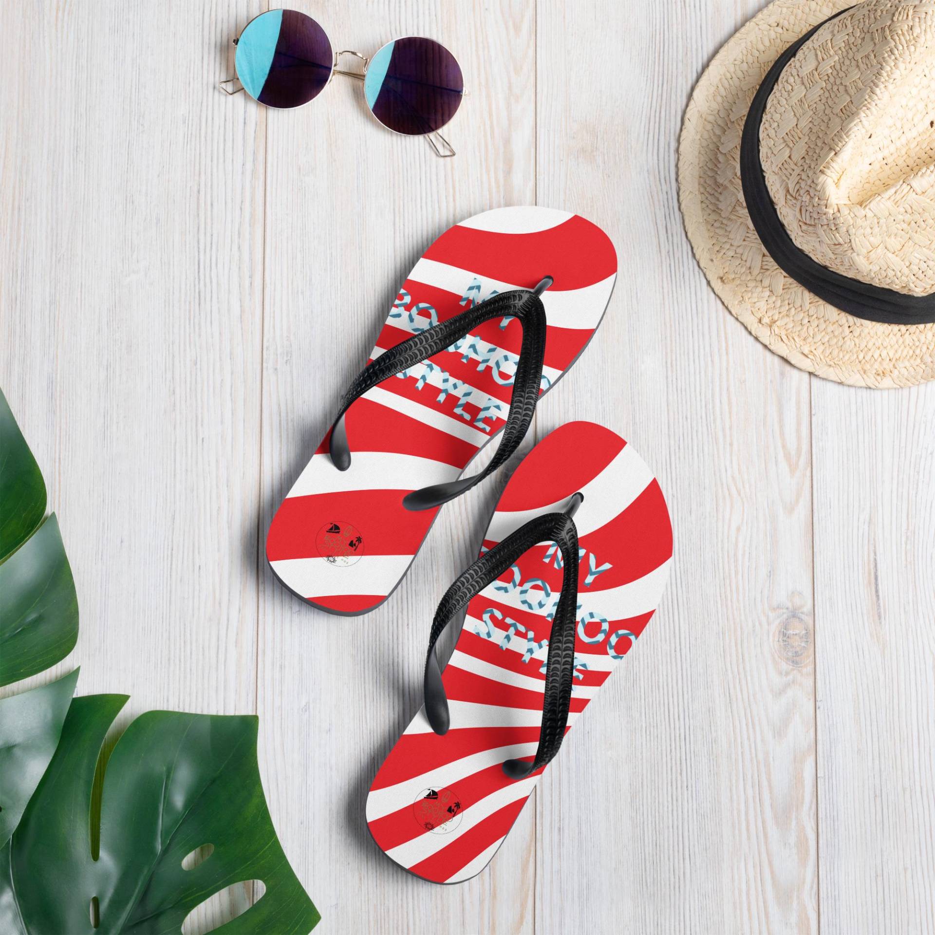 Flip-Flops, Cool Im Red Boohoo Style, Sommer, Sonne , Strand, Urlaub, Der Perfekte Begleiter, Zehentreter Modernes Design Flip-Flops, Cool Im Red Boohoo Style, Sommer, Sonne , Strand, Urlaub, Der Perfekte Begleiter, Zehentreter Modernes Design von MYBOOHOOSTYLE