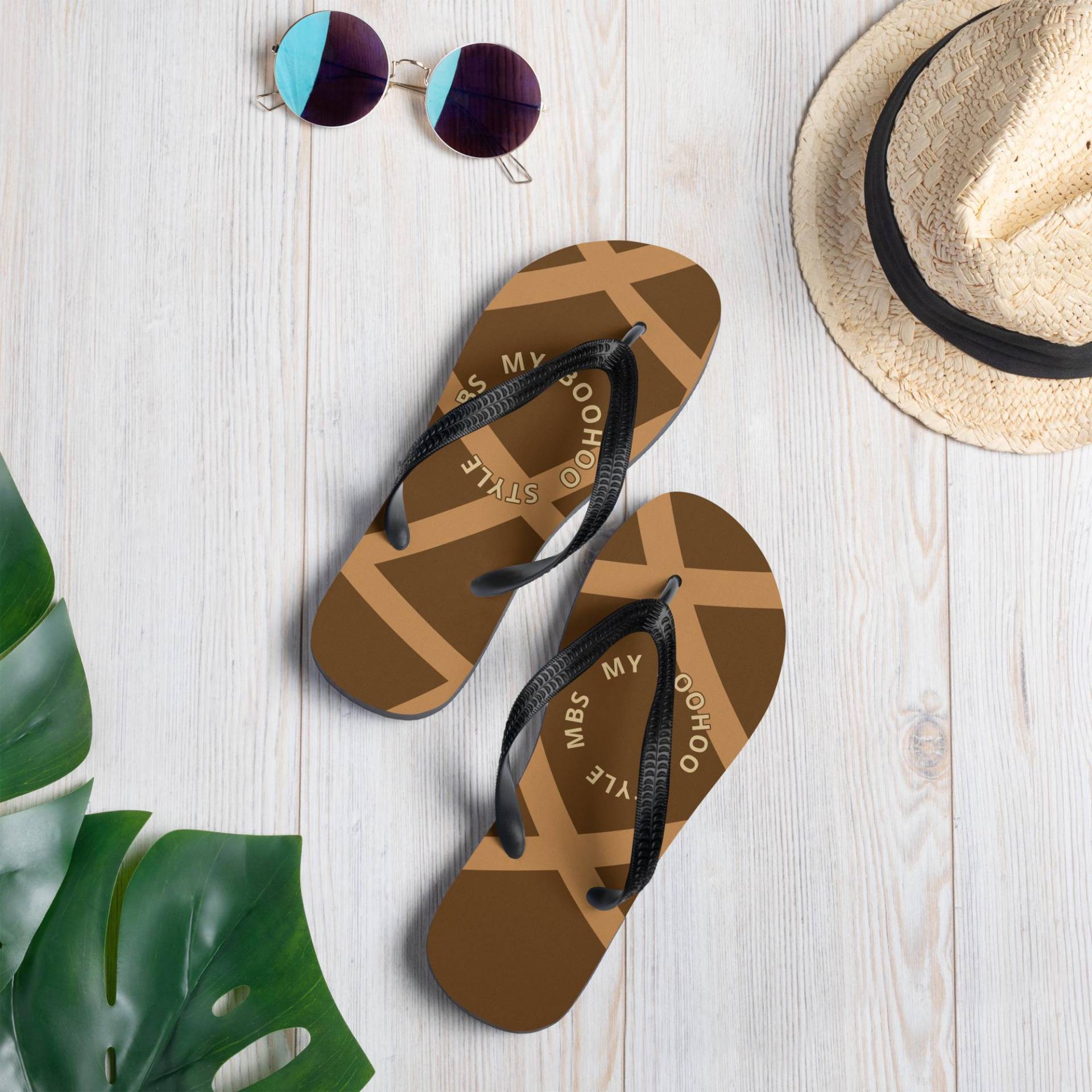 Flip-Flops, Zehentreter, Sandalen, Braun Im Boohoo Style, Unisex Flip-Flops, Zehentreter, Sandalen, Braun Im Boohoo Style, Unisex von MYBOOHOOSTYLE