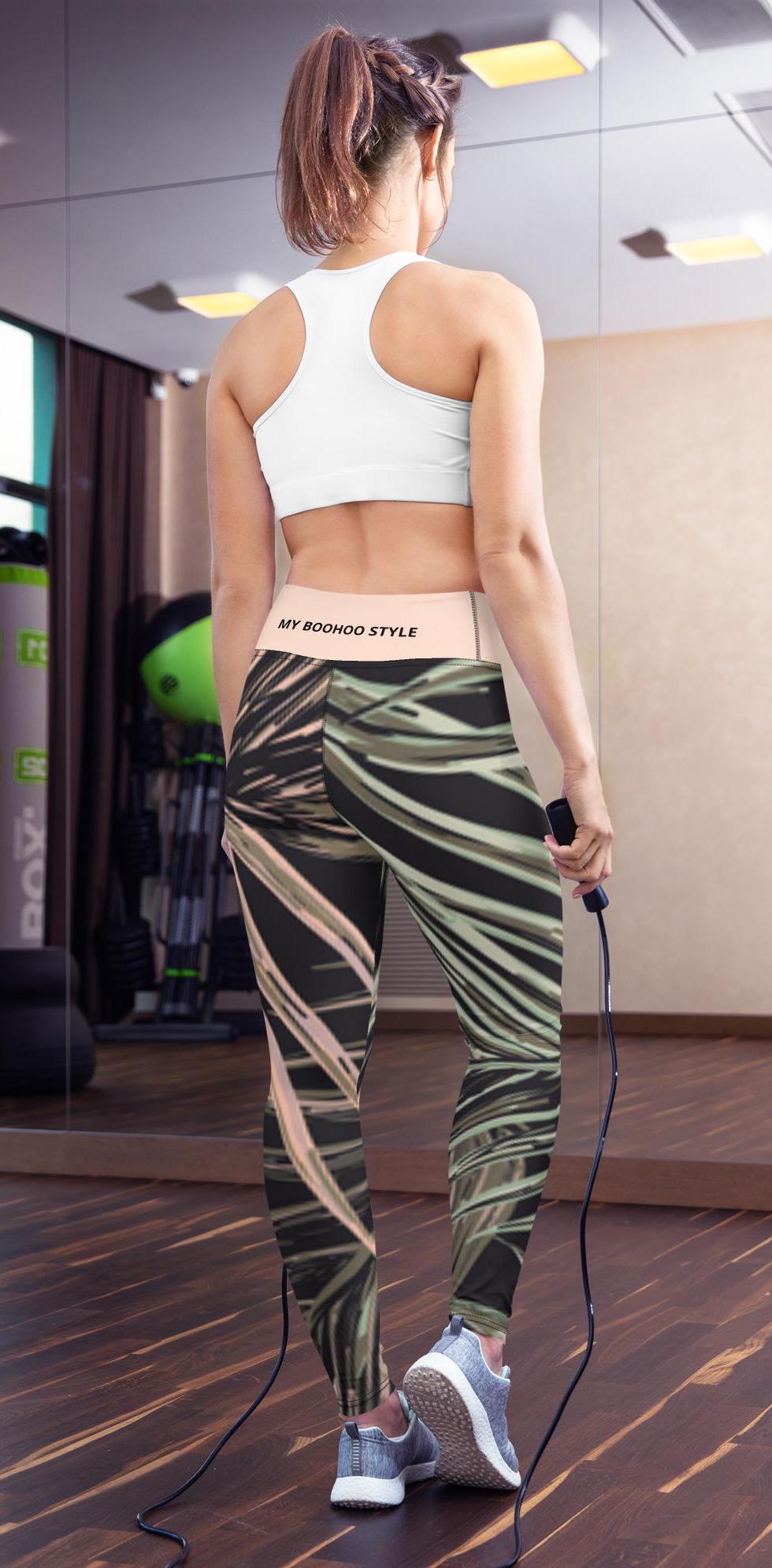 Yoga-Leggings Boohoo Aus Der Dschungel Kollektion von MYBOOHOOSTYLE