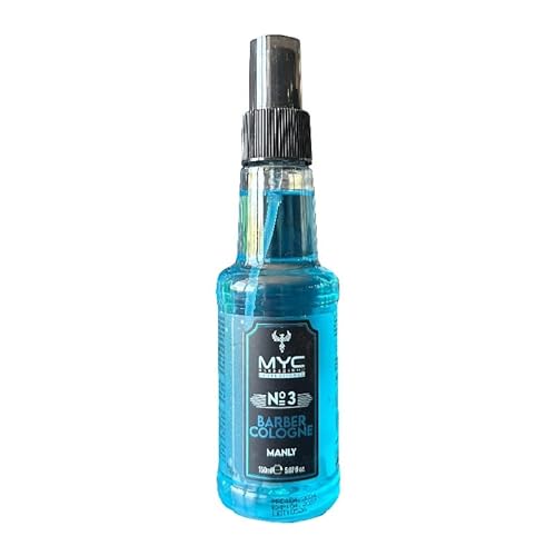 MYC BARBERSHOP Cologne Spray for Men – 150 ml Herren Duftwasser – After Shave Eau de Cologne – 5 Long-Lasting Fragrances – Daily Freshness & Pflege (Manly) von MYC BARBERSHOP