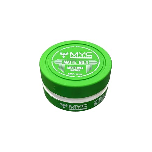 MYC Matte Wax No:4 150ml | Haargel Wax | Ultra Halt |Männer & Frauen Haarwachs | Matte Wax von MYC BARBERSHOP