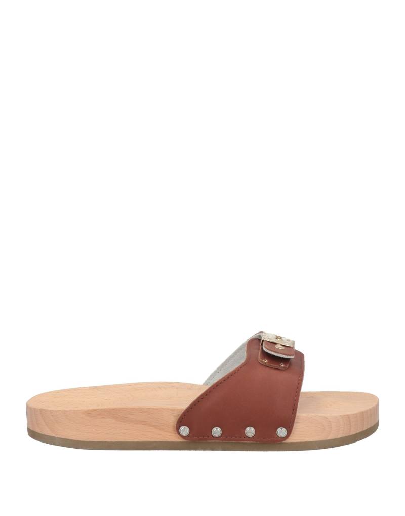 MYCHALOM Mules & Clogs Damen Braun von MYCHALOM