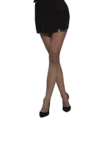 MYCHICLEGS 20 Den dünne transparente Strumpfhosen beige-grau (Lyon) T3 von MYCHICLEGS