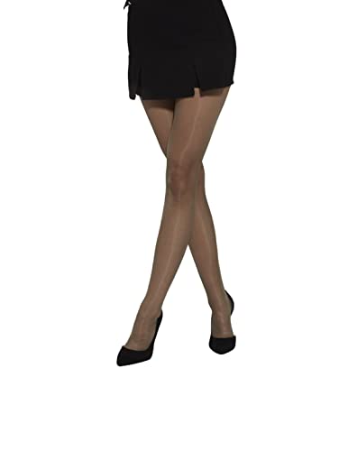 MYCHICLEGS 20 Den dünne transparente Strumpfhosen beige-grün (Olive) T2 von MYCHICLEGS