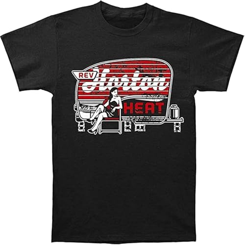 Reverend Horton Heat Men's Trailer Plain White t Shirt Black(Large) von MYDVDHDV