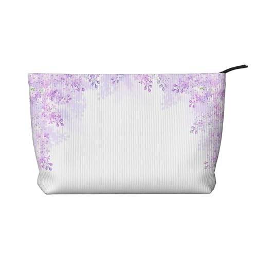 Make-up-Tasche aus Kord, mit Reißverschluss, multifunktionaler Organizer, 22 x 7 x 17 cm, für Reisen, Camping, Urlaub, Fitness, Schwarz , Einheitsgröße Make-up-Tasche aus Kord, mit Reißverschluss, multifunktionaler Organizer, 22 x 7 x 17 cm, für Reisen, Camping, Urlaub, Fitness, Schwarz , Einheitsgröße von MYGANN