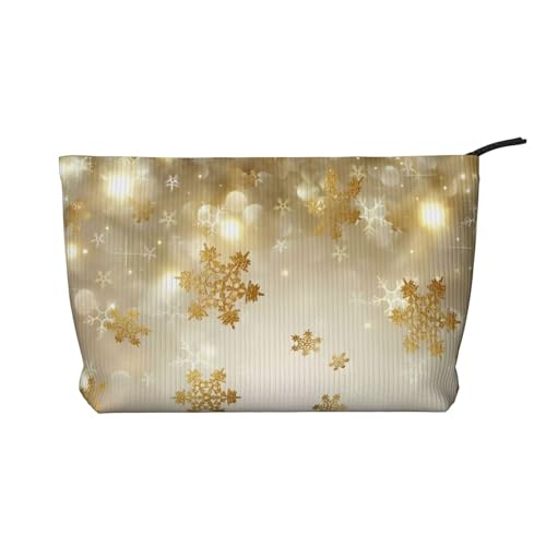 Make-up-Tasche aus Seide, mit Reißverschluss, multifunktionaler Organizer, 22 x 7 x 17 cm, für Reisen, Camping, Urlaub, Fitness, Schwarz , Einheitsgröße von MYGANN