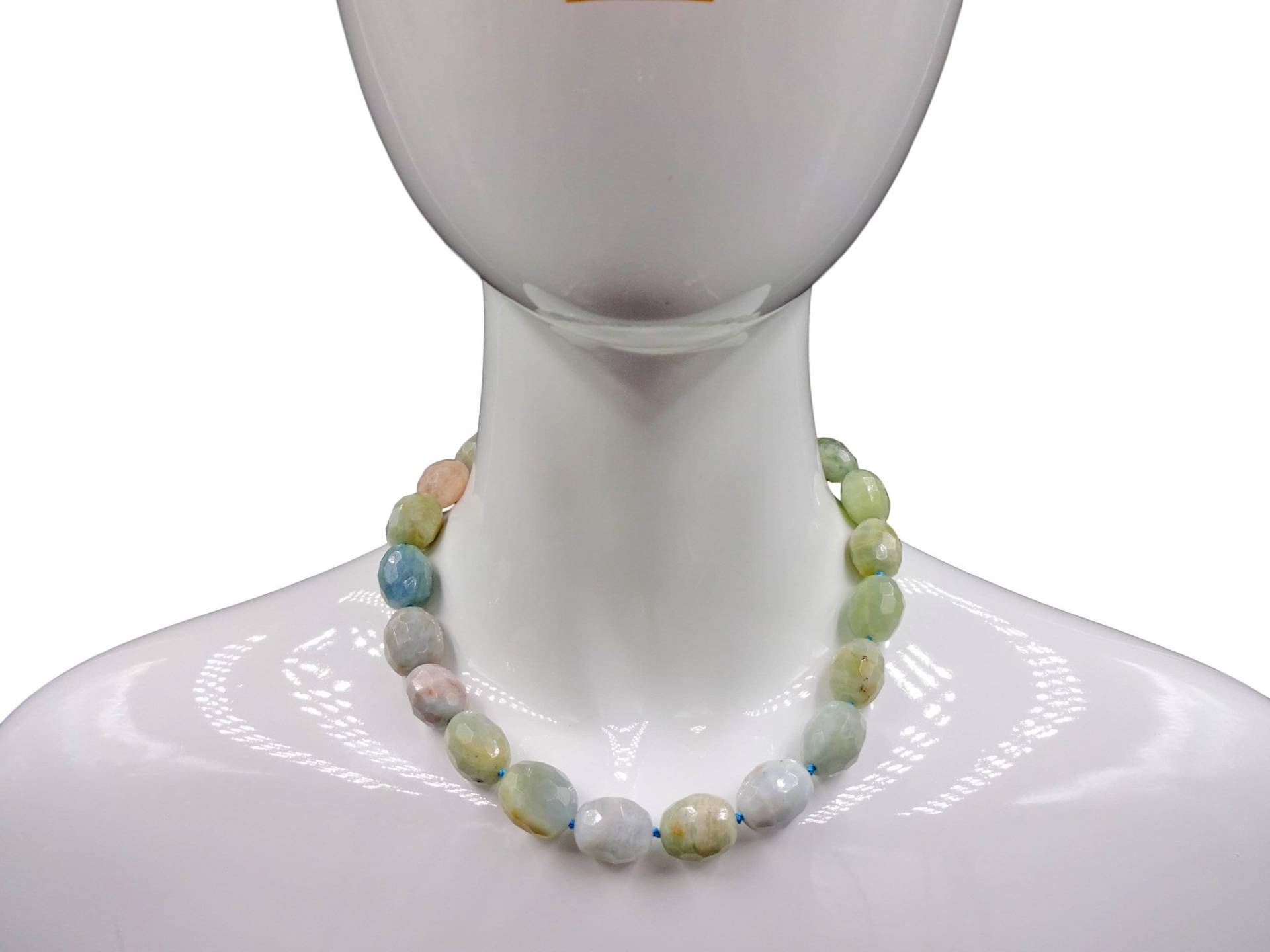 Halb Kostbare Large Nugget Geknotete Halskette von MYGEMSROCK