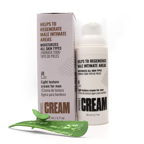 MYHIXEL Intimcreme für Männer 200 ml | Sanfte Intimpflege | pH-hautneutral | Frischer Duft | Für empfindliche Haut | Natürliche Inhaltsstoffe MYHIXEL Intimcreme für Männer 200 ml | Sanfte Intimpflege | pH-hautneutral | Frischer Duft | Für empfindliche Haut | Natürliche Inhaltsstoffe von MYHIXEL