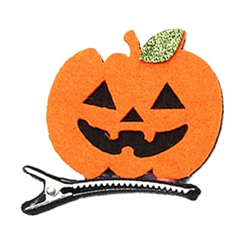 Halloween Haarspangen, Dekorative Fledermaus-Kürbis-Haarspangen aus Legierung, Tragbare schwarze Katzengeist-Kopfbedeckung für Zeremonien, Bühnenshow, niedlicher Haarschmuck für Kinder Greatideal von MYJIO