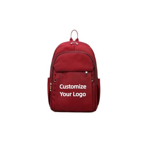 Benutzerdefinierte Student School Bags Große Kapazität Rucksack Wasserdicht Oxford Material Reißverschluss Sport-Stil Rucksäcke für Jungen Mädchen Color6,14 inches von MYKDMCL