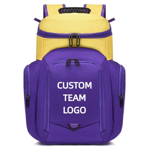 Customized Große Kapazität Basketball Rucksack mit Logo Kinder Outdoor-Sport Fußball Tasche Personalisierte Multifunktions-Rucksack Color7,15 inches Customized Große Kapazität Basketball Rucksack mit Logo Kinder Outdoor-Sport Fußball Tasche Personalisierte Multifunktions-Rucksack Color7,15 inches von MYKDMCL