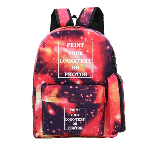 Passen Sie Ihr Logo Name Bild Teenager Rucksack Kinder Schultasche Studenten Rucksack Set Color7,43 * 32 * 12cm Passen Sie Ihr Logo Name Bild Teenager Rucksack Kinder Schultasche Studenten Rucksack Set Color7,43 * 32 * 12cm von MYKDMCL