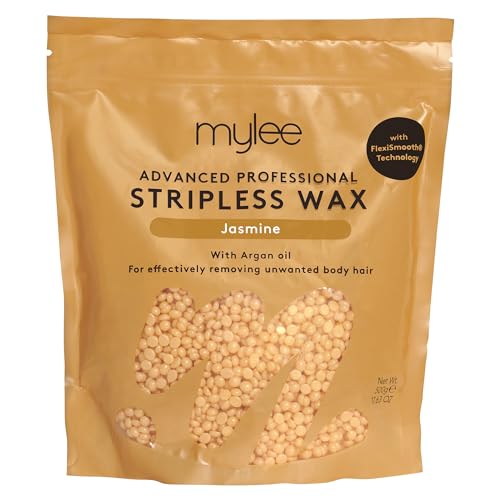 Mylee Advanced Stripless Wax - Hartwachsperlen mit Jasmin Duft für Haarentfernung - Gesicht, Körper, Bikini, Intimzone Waxing - Geeignet für Männer und Frauen von MYLEE