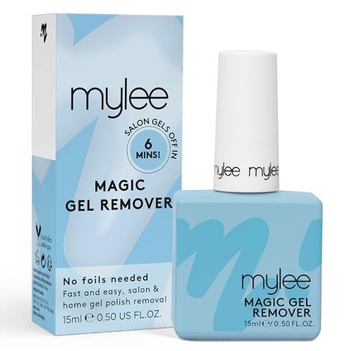 Mylee Magic Gel Remover 15ml - Nail Polish Gel Remover, Gellack Entferner für Gelnägel, Soak Off Remover für UV/LED Gelnagellack, Gel LED UV Nagellack Entfernen von MYLEE