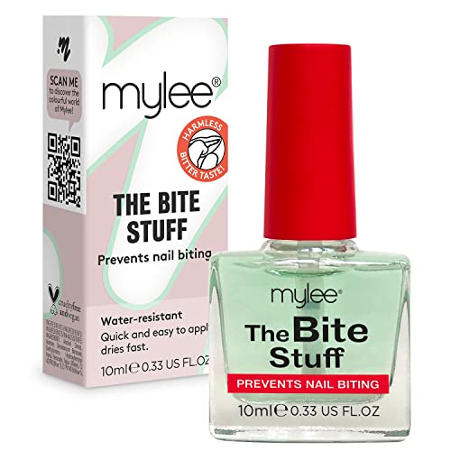 Mylee The Bite Stuff – Hören Sie auf, Ihre Nägel zu kauen – Klarer Nagellack, um das Kauen von Nägeln zu verhindern - Für Erwachsene und Kinder - Schnelle und einfache Anwendung - Wasserabweisend von MYLEE