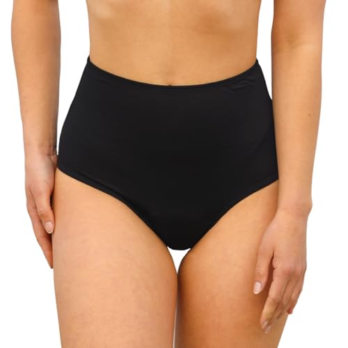 MYLILY Perioden Bikinihosen für Damen | Perioden Bademode zum Schwimmen | High Waist Bikinihose | Period Swimwear | S von MYLILY