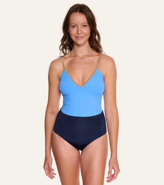 MYMARINI Wendbarer Vacationbody Badeanzug mit Shape-Effect aus ECONYL von MYMARINI