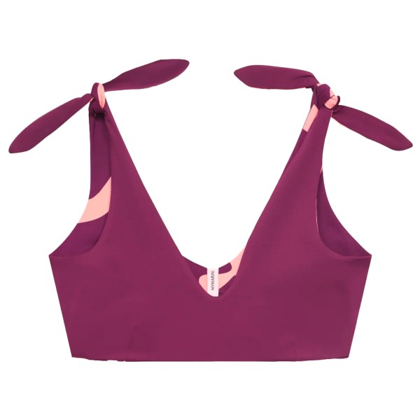 MYMARINI - Women's Holiday Bra - Bikini-Top Gr XL print berry von MYMARINI