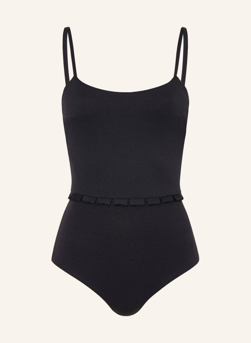 Mymarini Badeanzug No 4 Zum Wenden Mit Uv-Schutz 50+ schwarz von MYMARINI