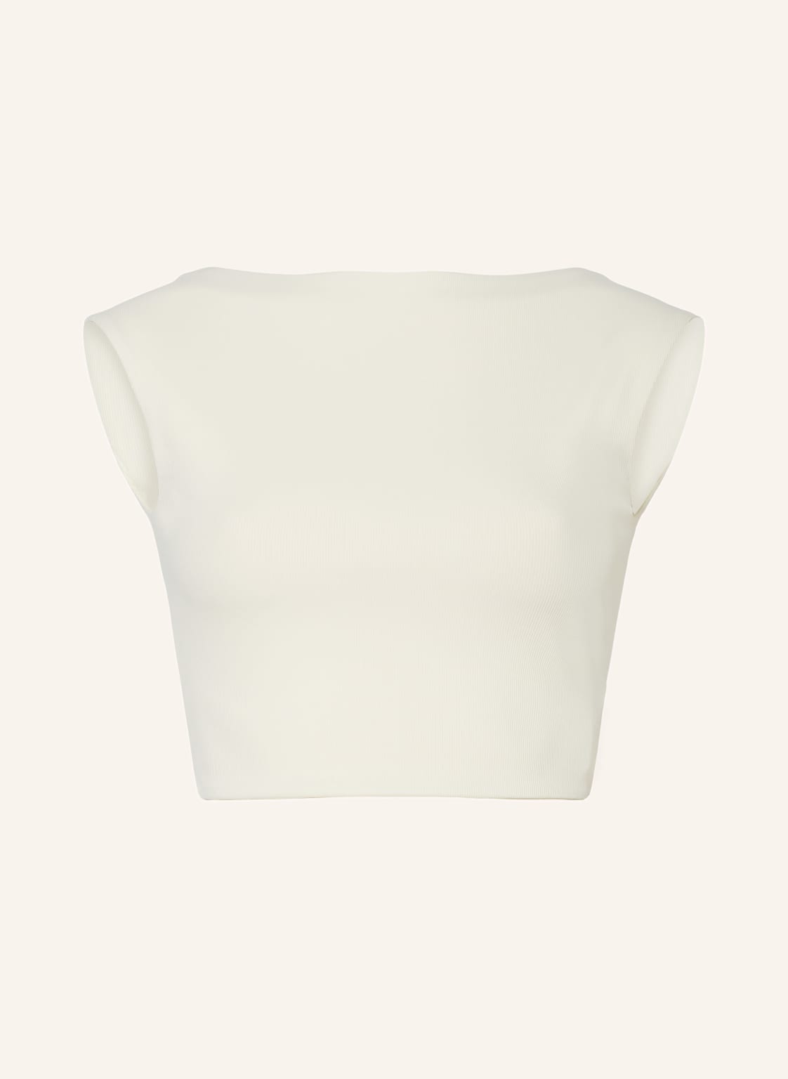 Mymarini Cropped-Top Sea weiss von MYMARINI