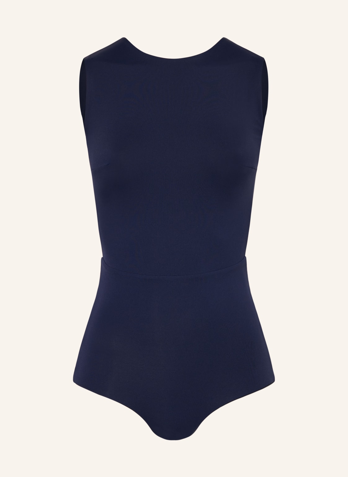 Mymarini High-Neck-Badeanzug Classics Zum Wenden Mit Uv-Schutz 50+ blau von MYMARINI