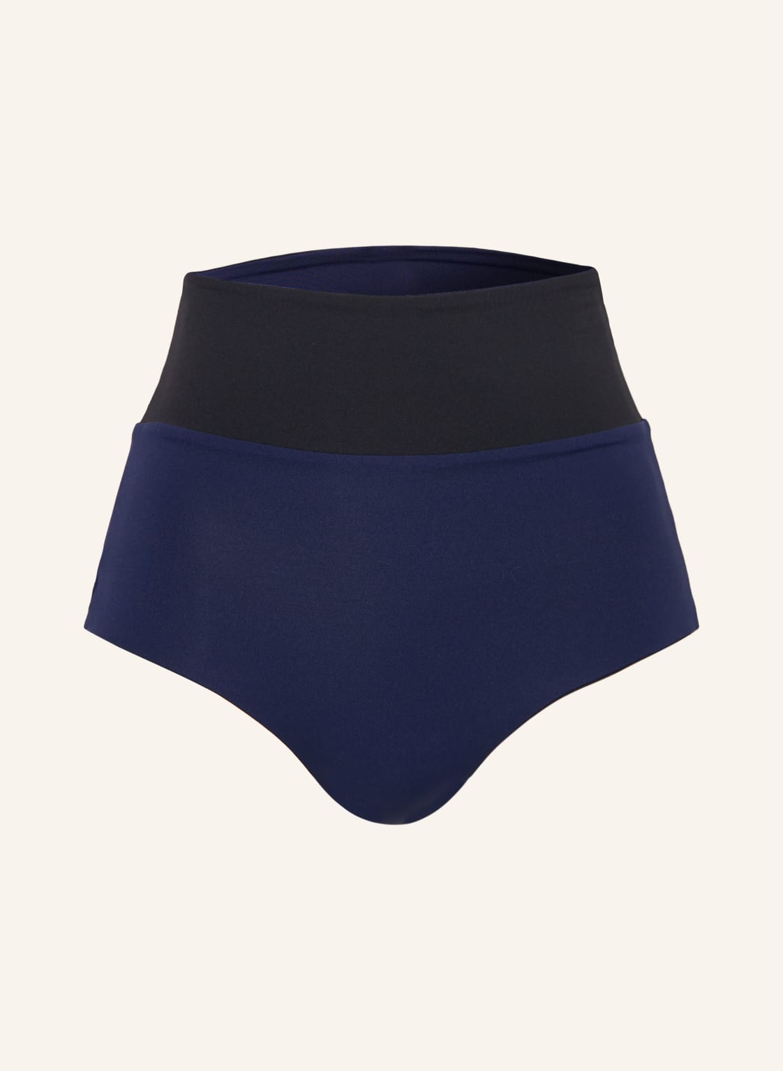 Mymarini High-Waist-Bikini-Hose Surfshorts Zum Wenden Mit Uv-Schutz 50+ blau von MYMARINI