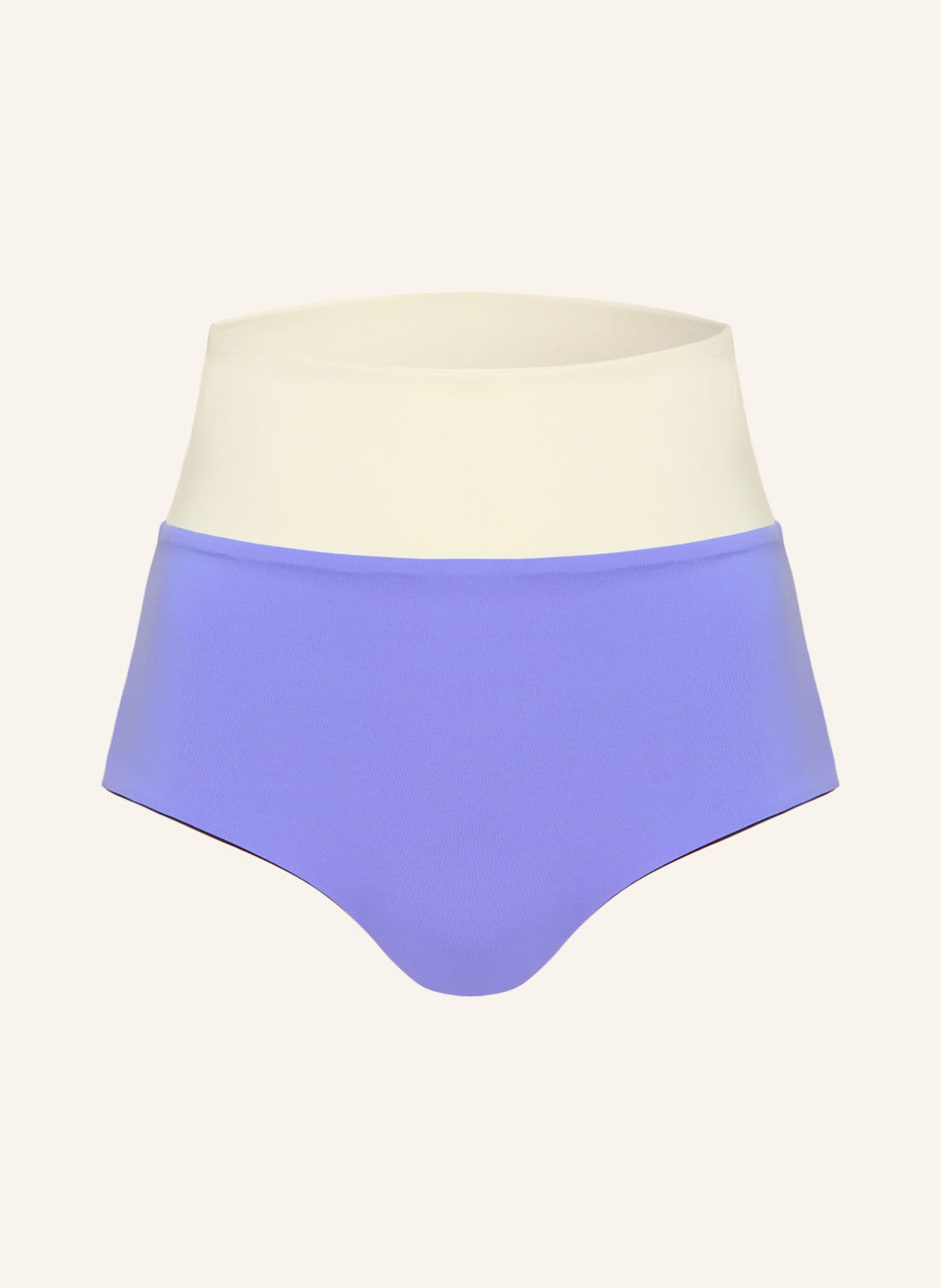 Mymarini High-Waist-Bikini-Hose Surfshorts Zum Wenden Mit Uv-Schutz 50+ braun von MYMARINI