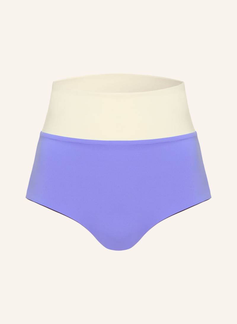 Mymarini High-Waist-Bikini-Hose Surfshorts Zum Wenden Mit Uv-Schutz 50+ braun von MYMARINI