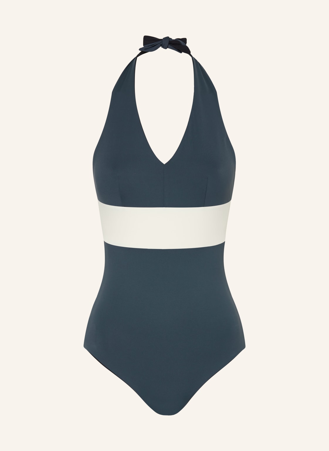 Mymarini Neckholder-Badeanzug Classics Zum Wenden Mit Uv-Schutz 50+ schwarz von MYMARINI