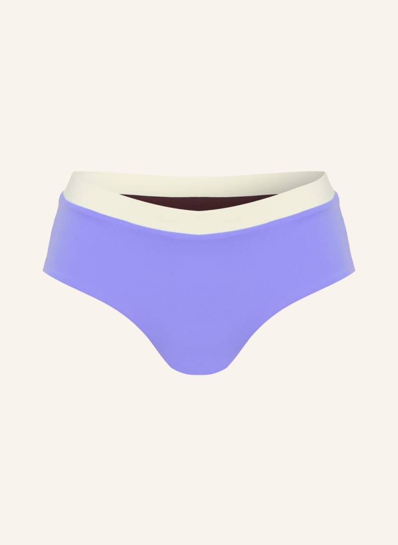 Mymarini Panty-Bikini-Hose Shorts Zum Wenden Mit Uv-Schutz 50+ braun von MYMARINI