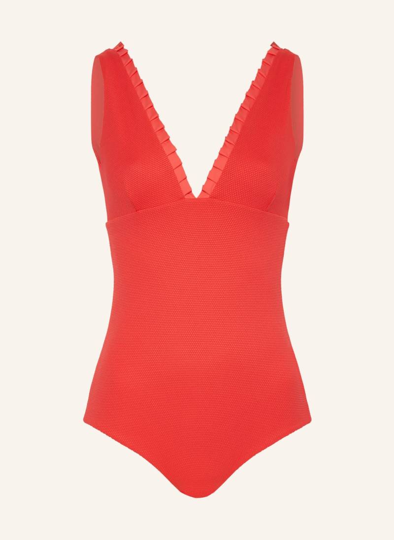 Mymarini Shape-Badeanzug Swimsuit No. 2 Mit Uv-Schutz 50+ rot von MYMARINI