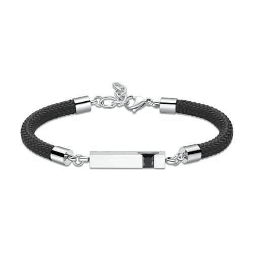 MYPOWER Langes Urnenarmband aus Edelstahl für die Asche von Haustieren, Geschenk für Männer und Frauen, Andenkenschmuck für Liebhaber, A-18 cm von MYPOWER